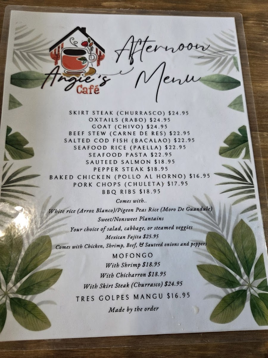 Menu Angie’S Cafe Stockbridge-2