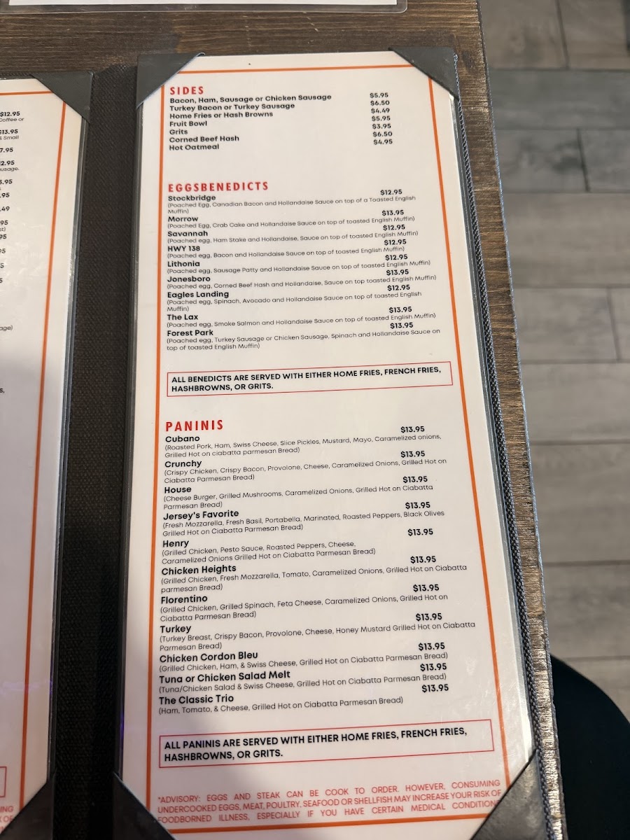 Menu Angie’S Cafe Stockbridge-6