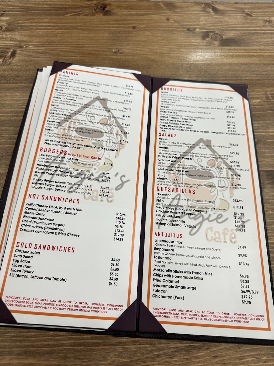 Menu Angie’S Cafe Stockbridge-8