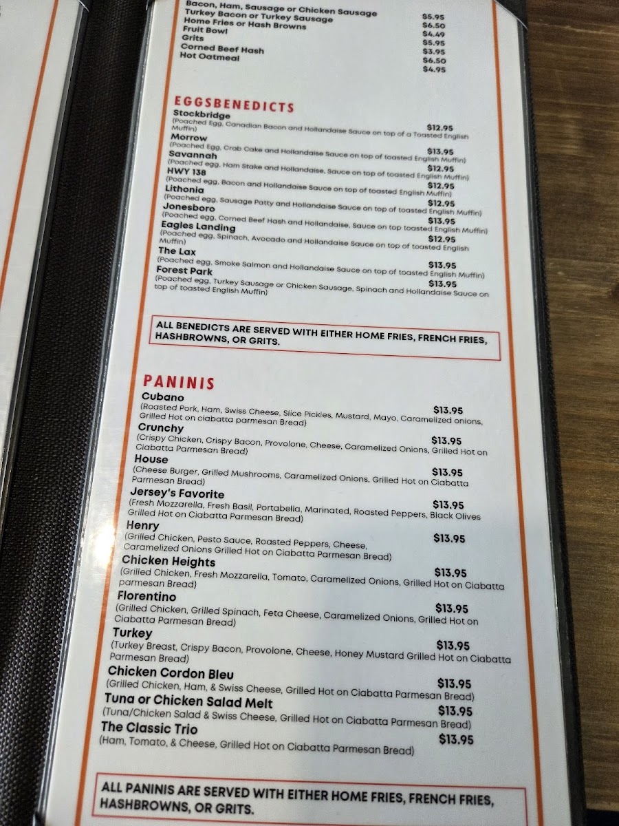 Menu Angie’S Cafe Stockbridge-9